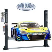 Twin Busch TW242E-230-G 2-Säulen-Hebebühne 4,2 t Basic Line mit automatischer Entriegelung