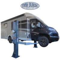 Twin Busch TW250W-400-G 2-Säulen-Hebebühne 5,0 t Heavy Line Grey Line barrierefrei mit Funk Gleichlaufsteuerung