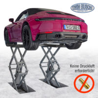 Twin Busch TWS3-18UE-G Profi Scherenhebebühne 3,0 t Unterflur versenkter Einbau mit elektromagnetischer Entriegelung und IR Gleichlaufüberwachung TÜV Süd zertifiziert