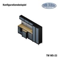 Twin Busch TWWS23 Werkstatt Schranksystem Konfigurationsbeispiel