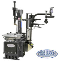 Twin Busch TWX-36-400-G Reifenmontagemaschine semi automatisch mit pneumatisch kippbarem Montagearm Luftbooster Hilfsarm und 4 Spannklauen System