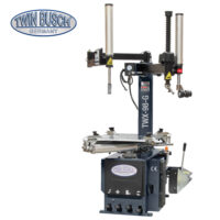 Twin Busch TWX-98-G Reifenmontagemaschine semi automatisch Multitalent mit zwei Hilfsmontagearmen Luftbooster 4 Spannklauen System und Abdrückzylinder 2500 kg